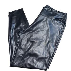 Wild Fable Women's Plus Size Black High Waisted Liquid Leggings - Size 1X - NWT